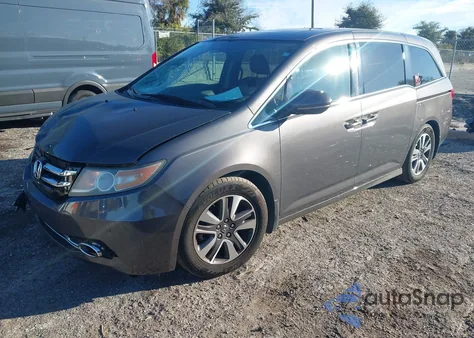 2016 Honda Odyssey Touring/Touring Elite из США, поврежденный, VIN 5FNRL5H98GB070310
